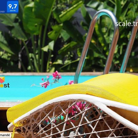 S'Cale Tropikal - Gite Cosy Avec Piscine Privee Petit-Canal Kültér fotó